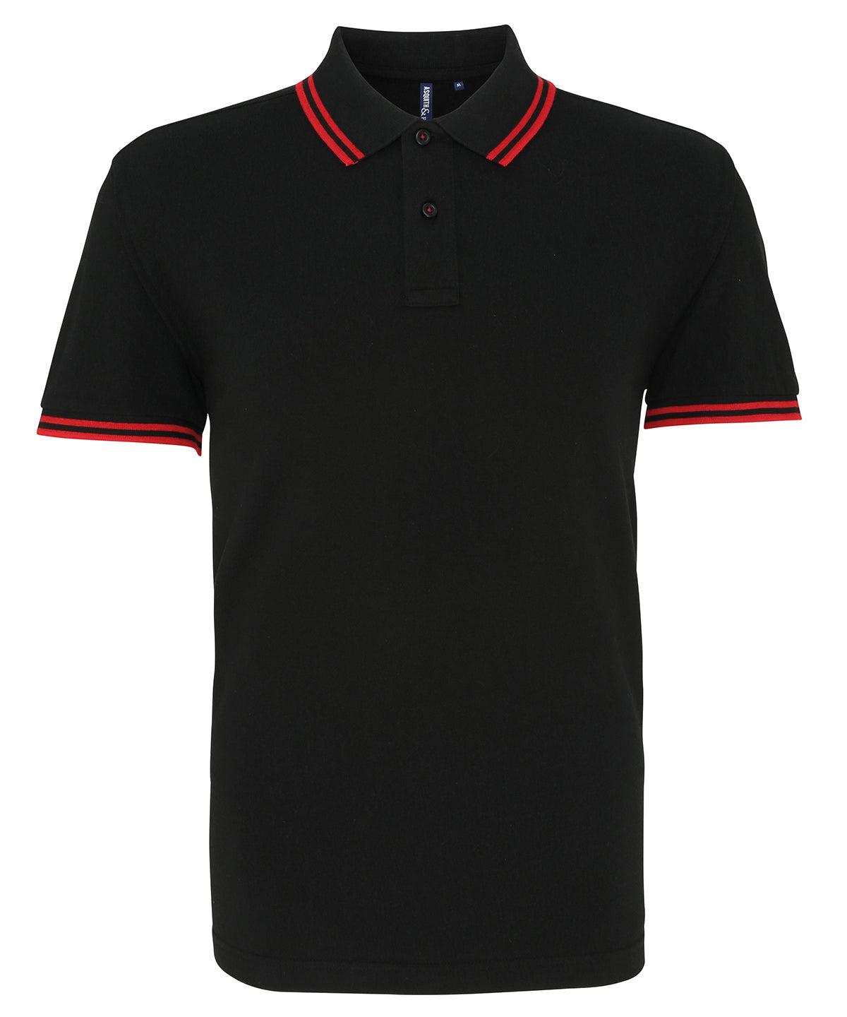 Asquith & Fox - Men's classic fit tipped polo - AQ011