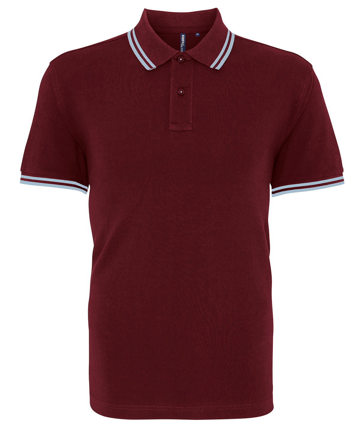 Asquith & Fox - Men's classic fit tipped polo - AQ011