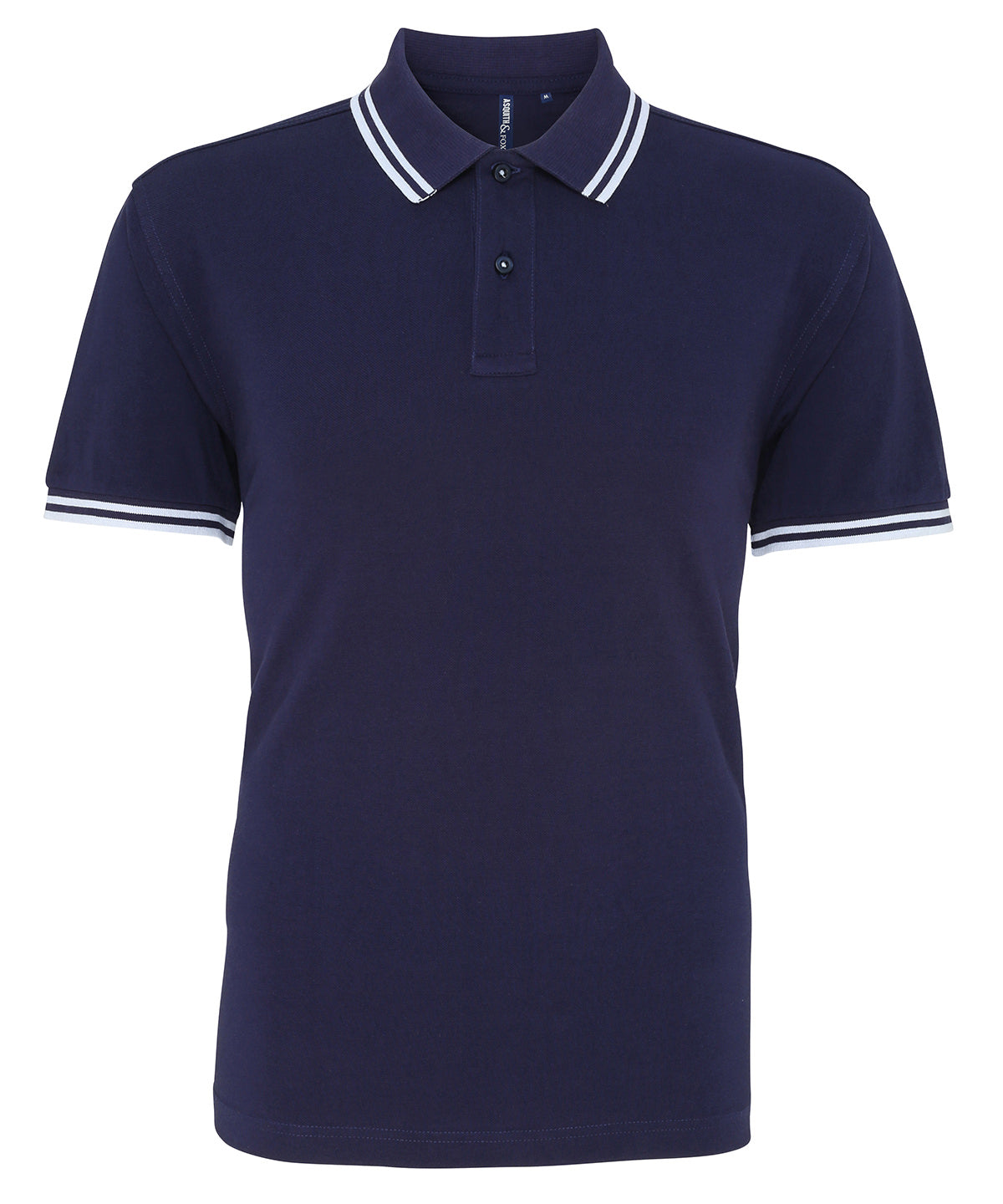 Asquith & Fox - Men's classic fit tipped polo - AQ011