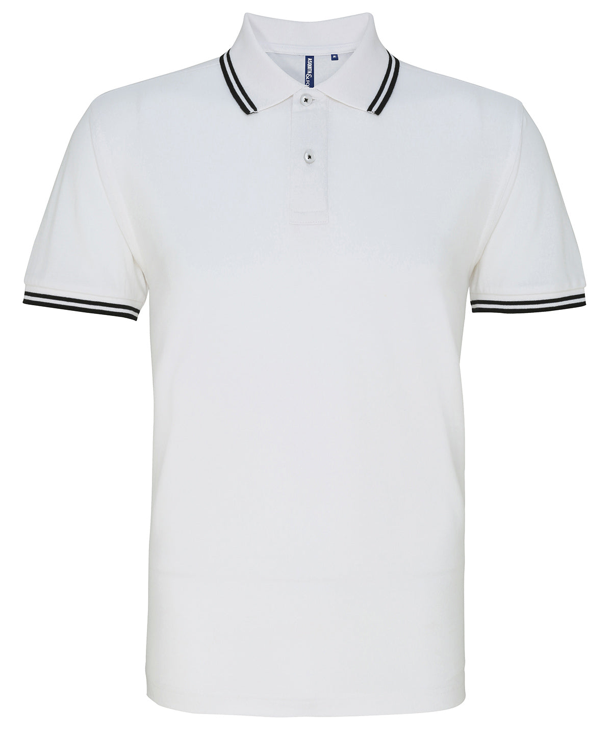 Asquith & Fox - Men's classic fit tipped polo - AQ011