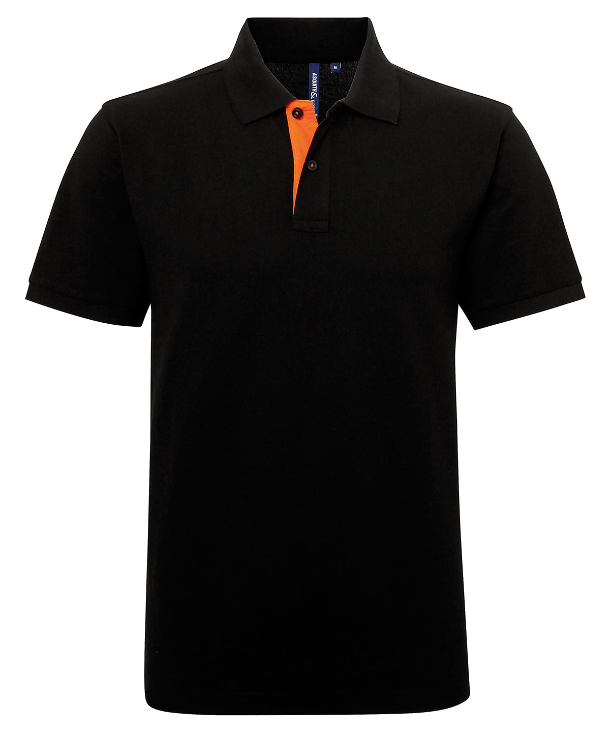 Asquith & Fox - Men's classic fit contrast polo - AQ012