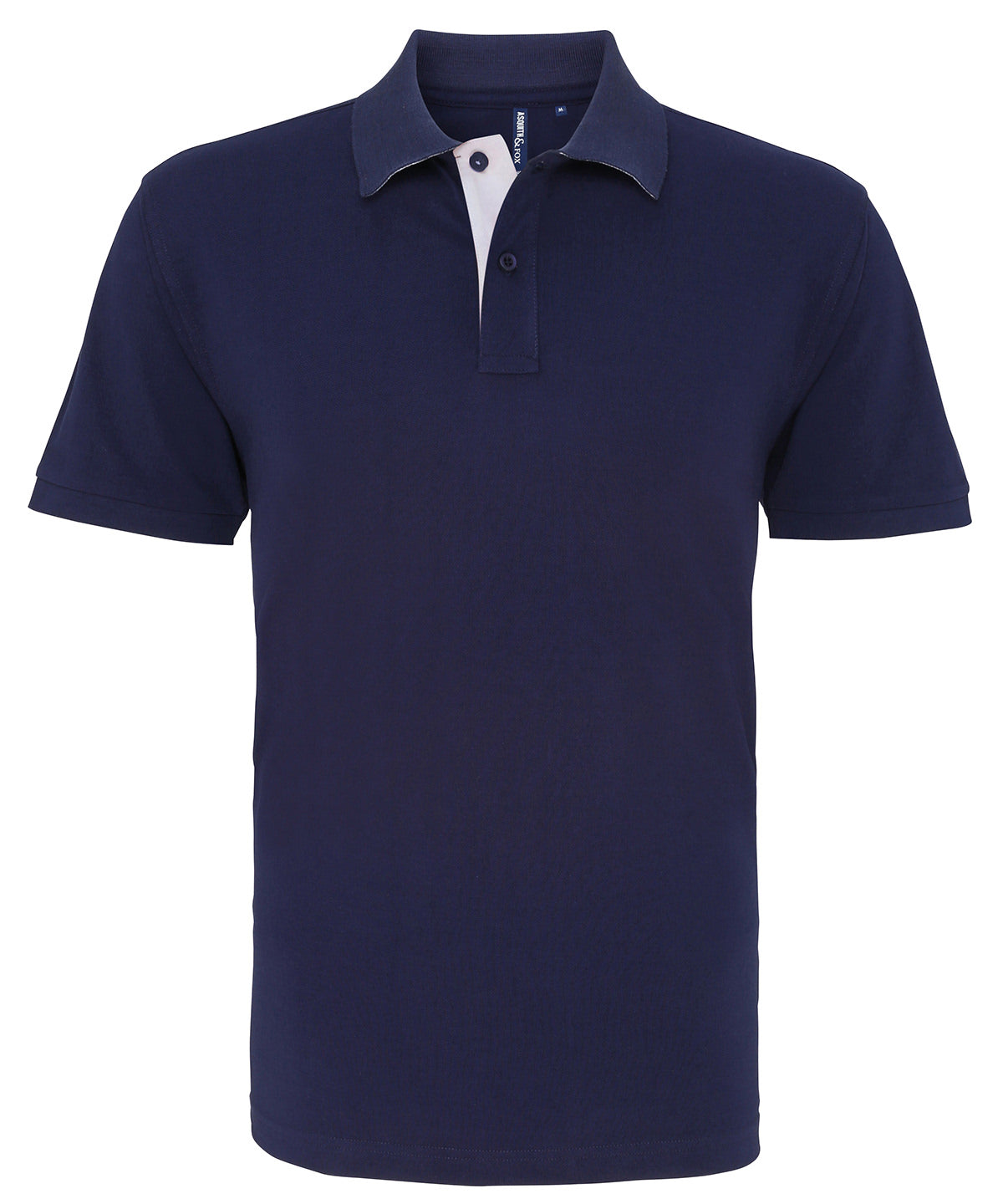 Asquith & Fox - Men's classic fit contrast polo - AQ012