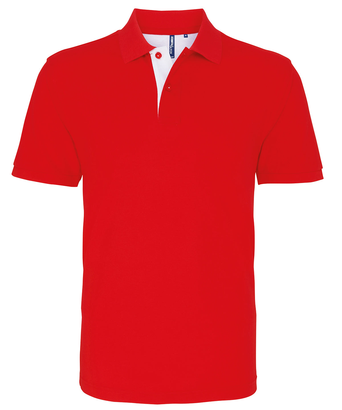 Asquith & Fox - Men's classic fit contrast polo - AQ012