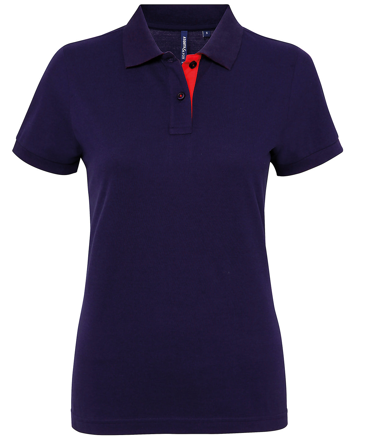 Asquith & Fox - Women's contrast polo - AQ022