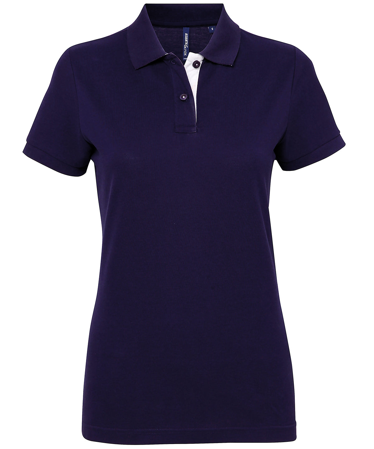 Asquith & Fox - Women's contrast polo - AQ022