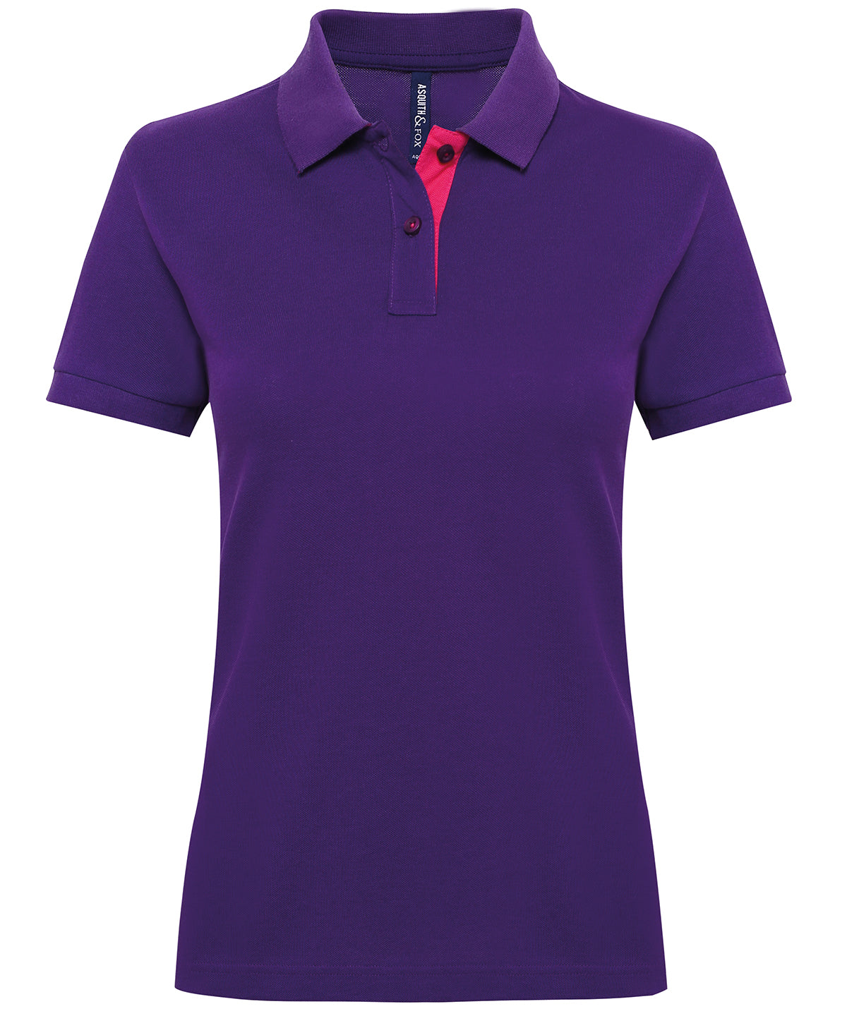 Asquith & Fox - Women's contrast polo - AQ022