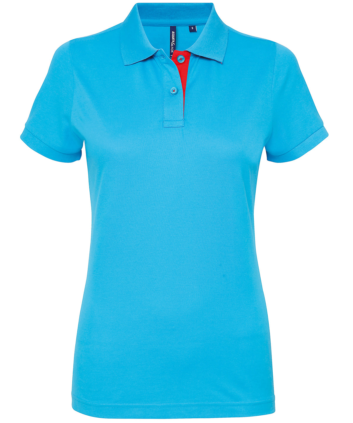 Asquith & Fox - Women's contrast polo - AQ022