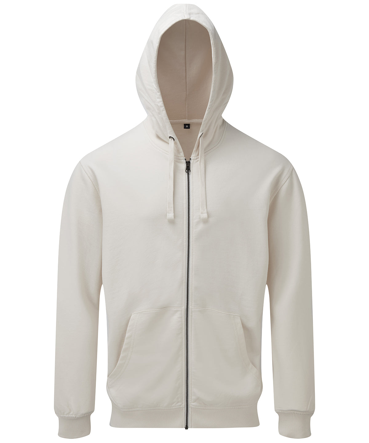 Asquith & Fox - Men's coastal vintage wash loop back zip through hoodie - AQ046