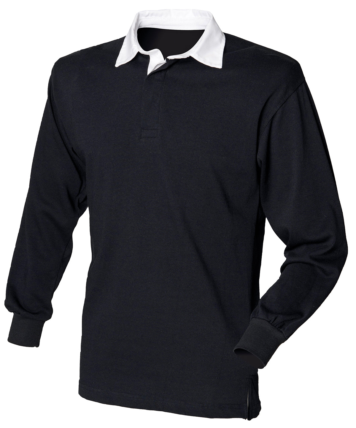 Front Row - Long sleeve plain rugby shirt - FR100