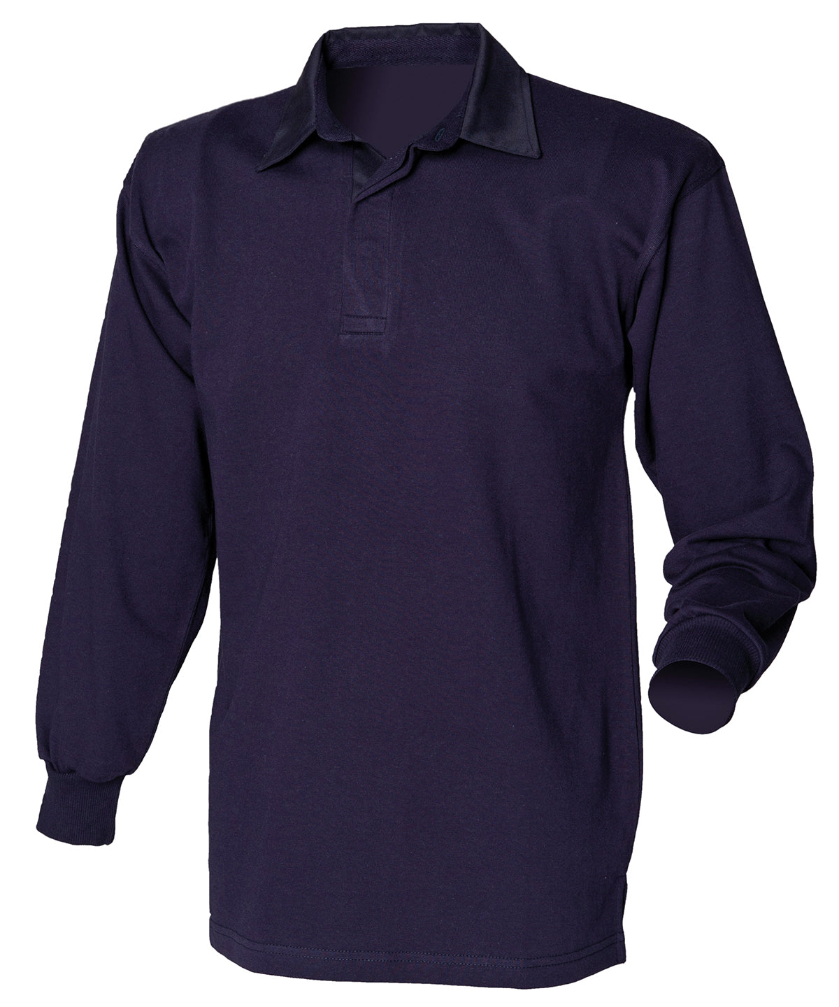 Front Row - Long sleeve plain rugby shirt - FR100