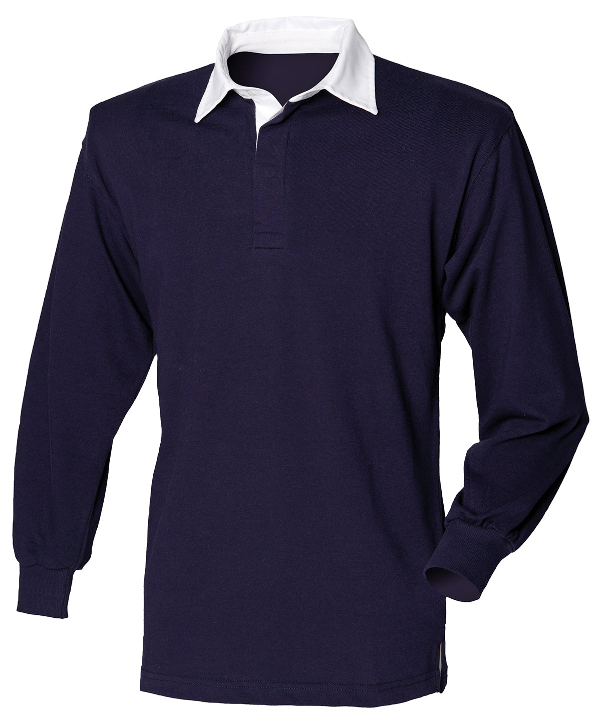 Front Row - Long sleeve plain rugby shirt - FR100
