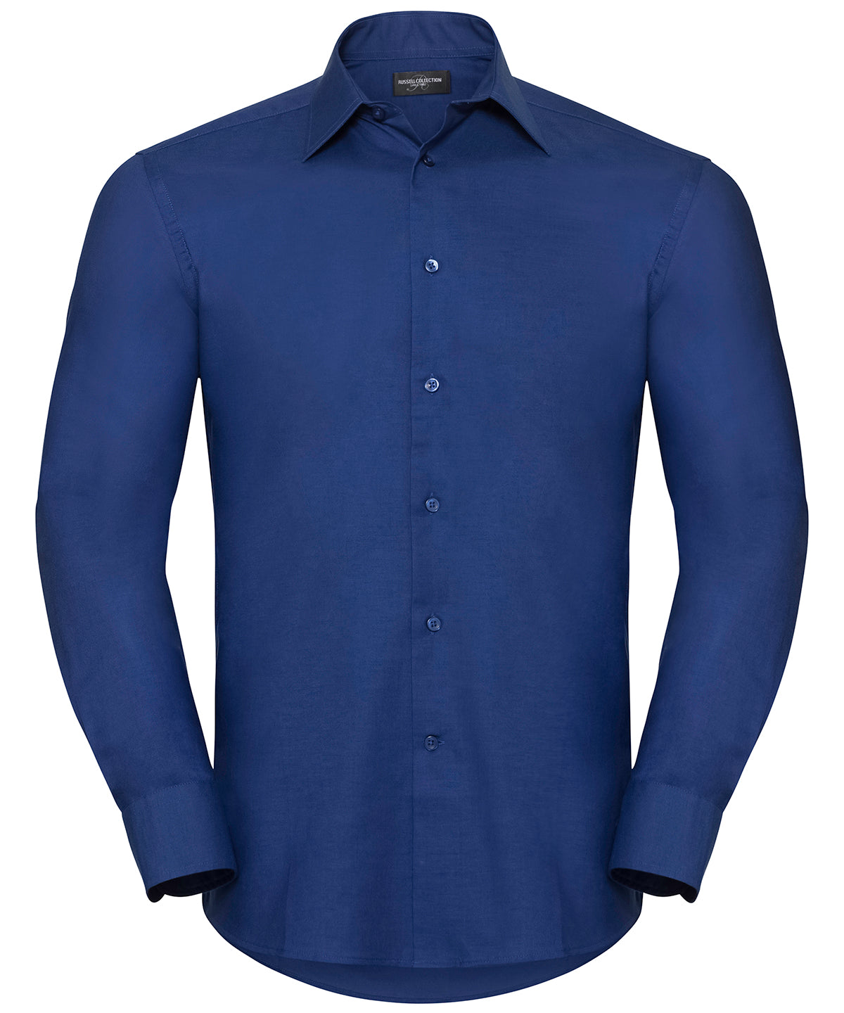 Russell Collection - Long sleeve easycare tailored Oxford shirt - J922M