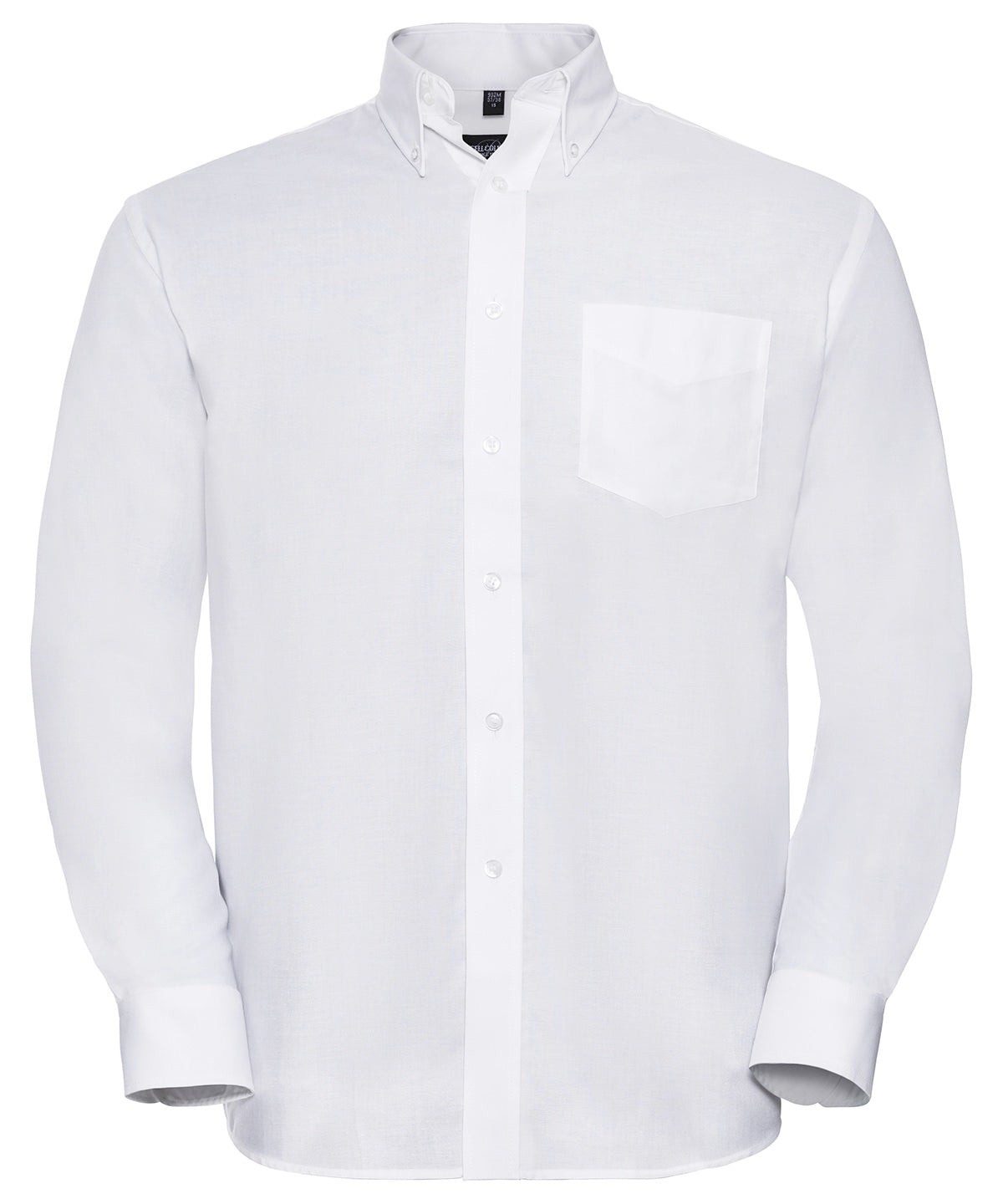 Russell Collection - Long sleeve easycare Oxford shirt - J932M