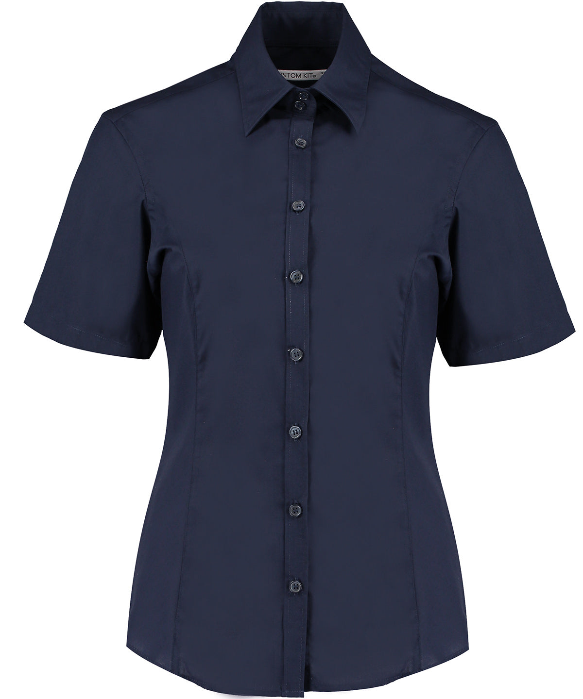 Kustom Kit - Business blouse short-sleeved (tailored fit) - K742F