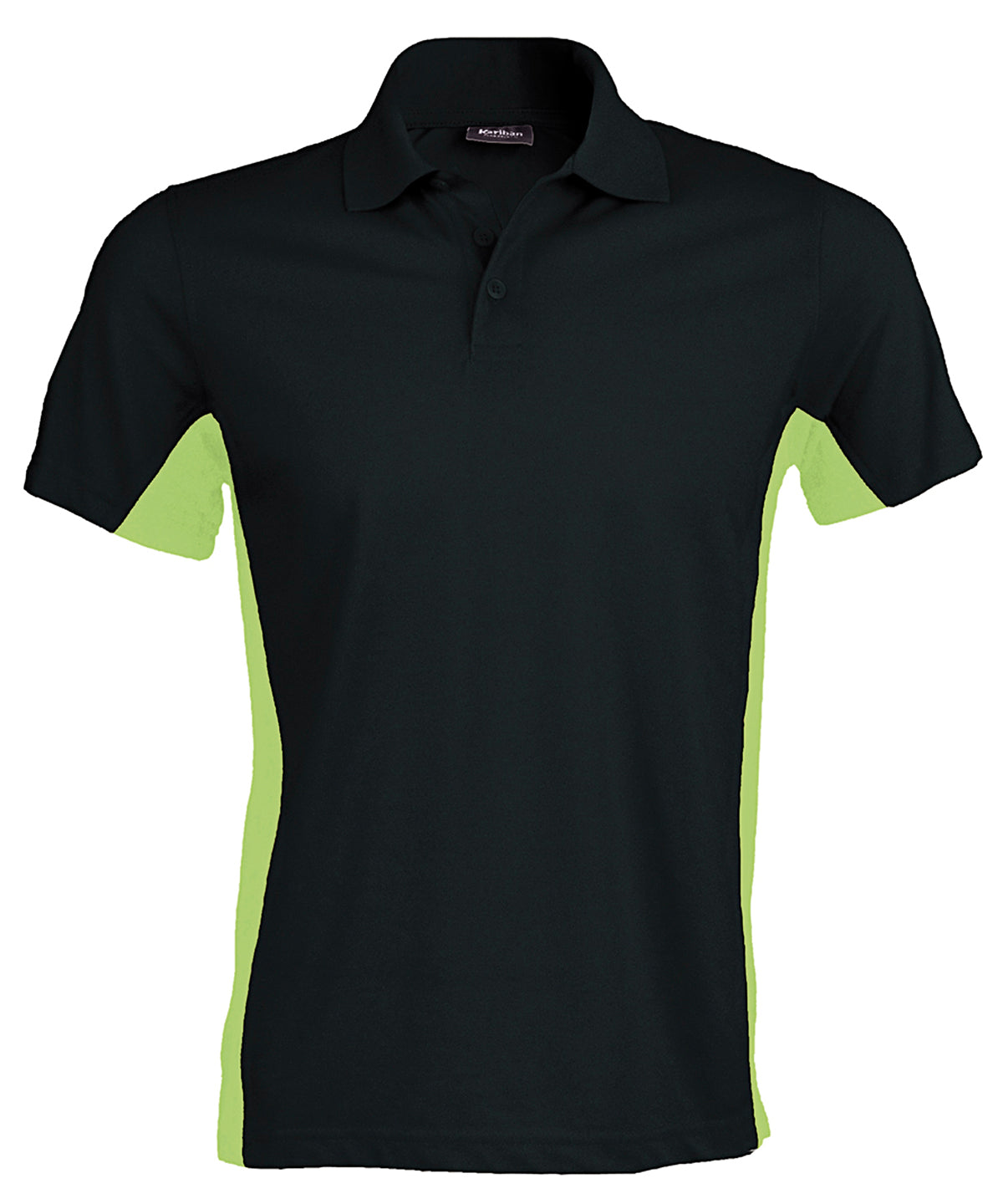 Kariban - Flags short sleeve bi-colour polo shirt - KB232