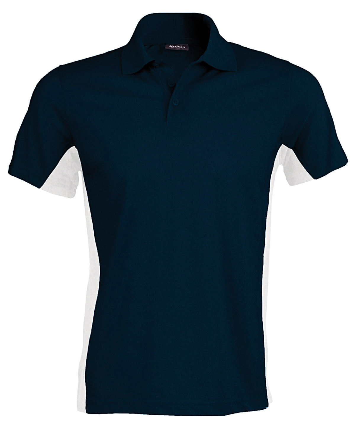 Kariban - Flags short sleeve bi-colour polo shirt - KB232