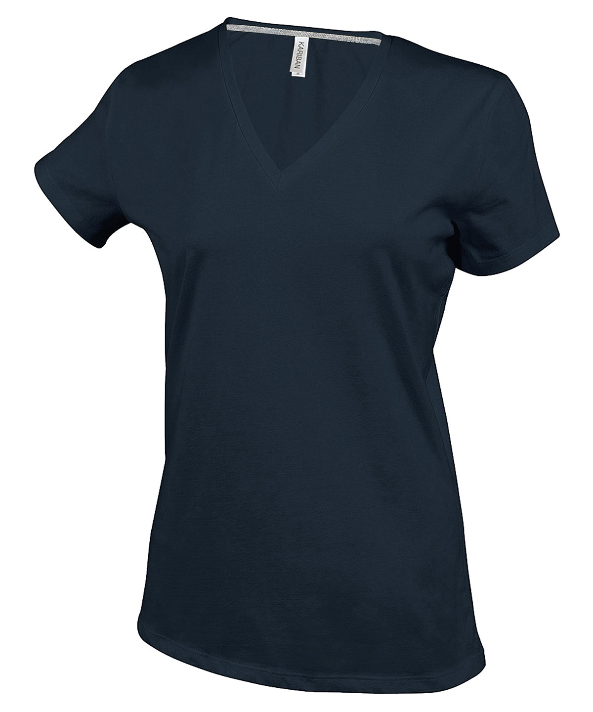 Kariban - Ladies' short-sleeved V-neck T-shirt - KB381