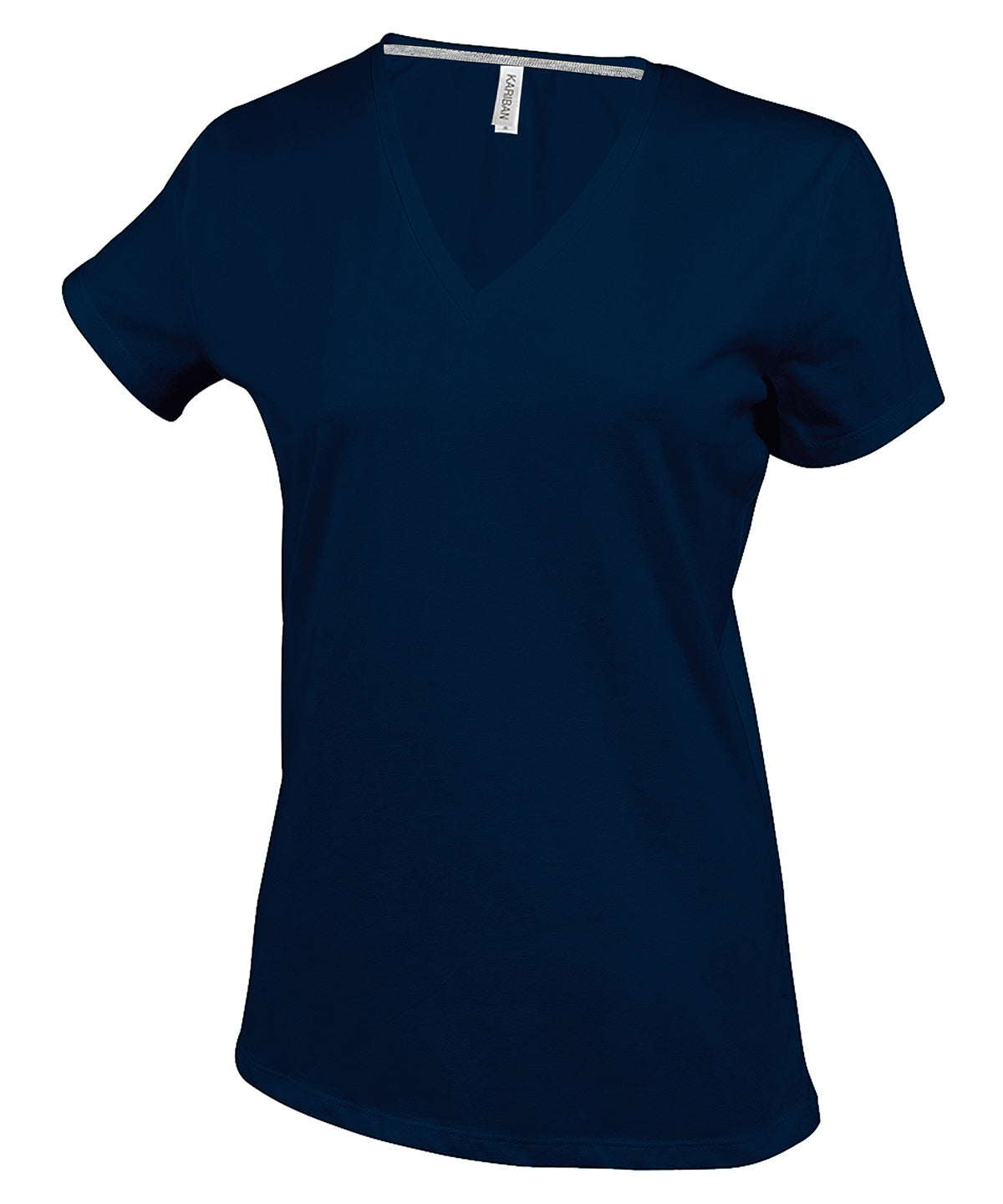 Kariban - Ladies' short-sleeved V-neck T-shirt - KB381
