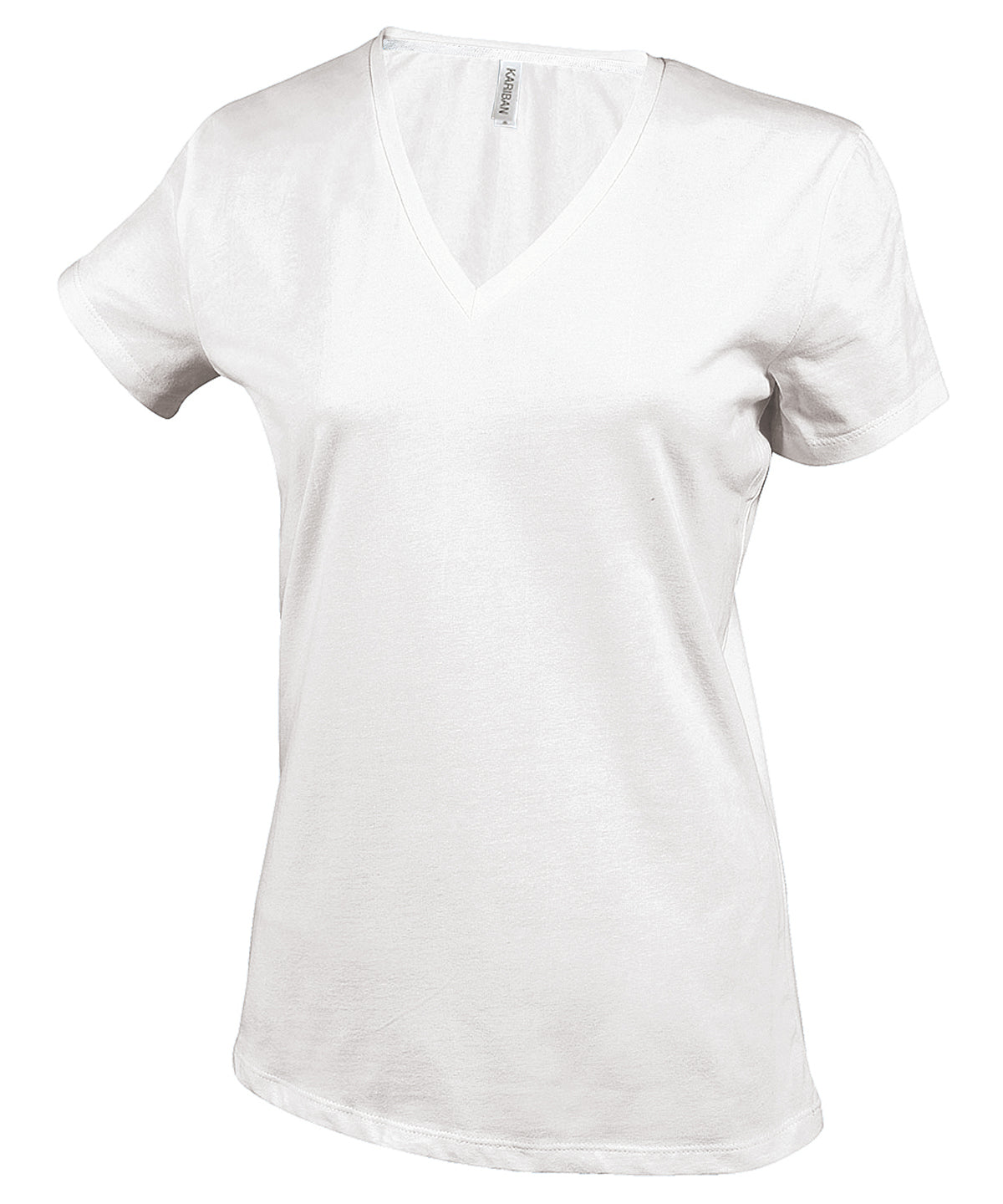 Kariban - Ladies' short-sleeved V-neck T-shirt - KB381