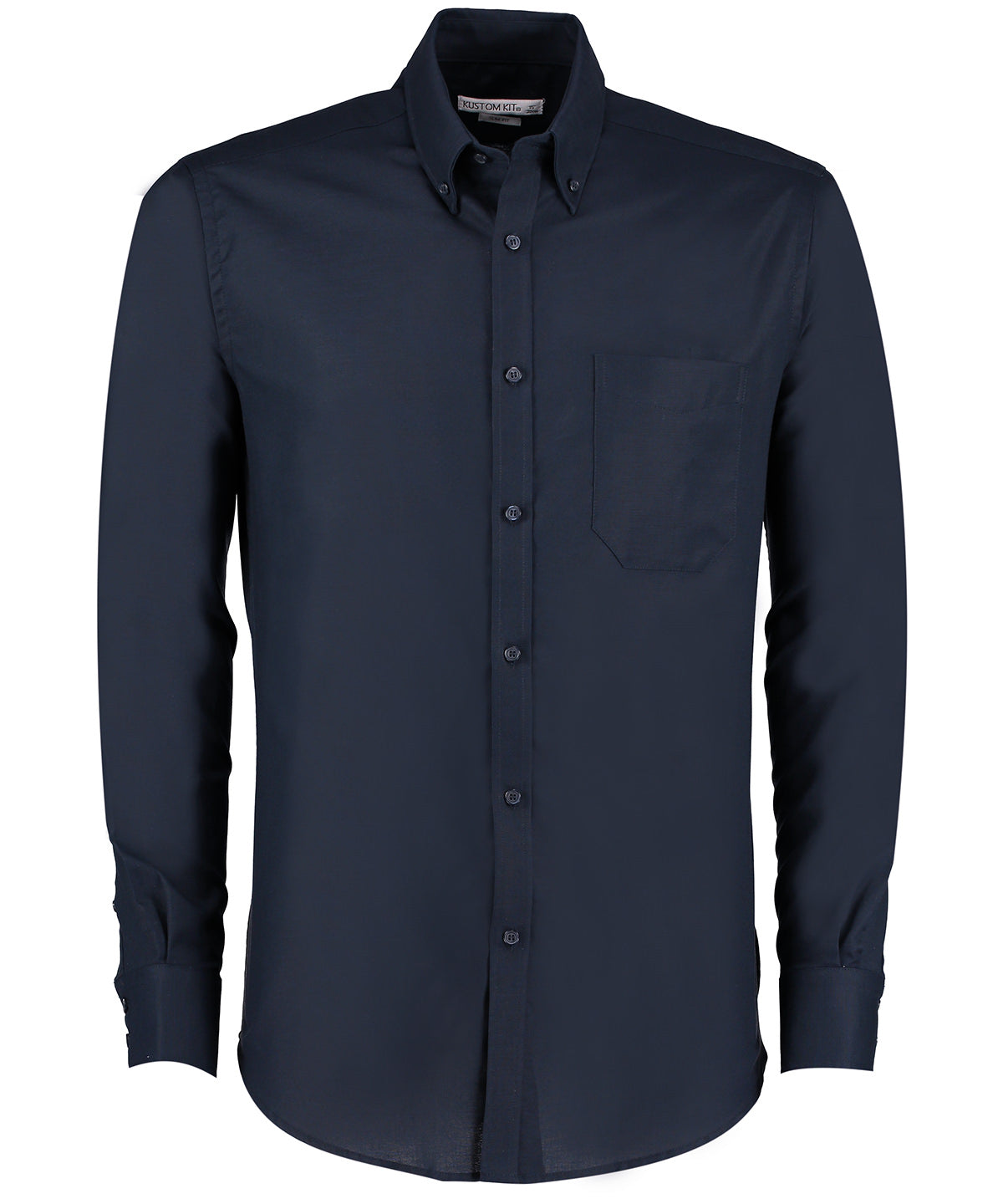 Kustom Kit - Slim fit workwear Oxford shirt long-sleeved (slim fit) - KK184