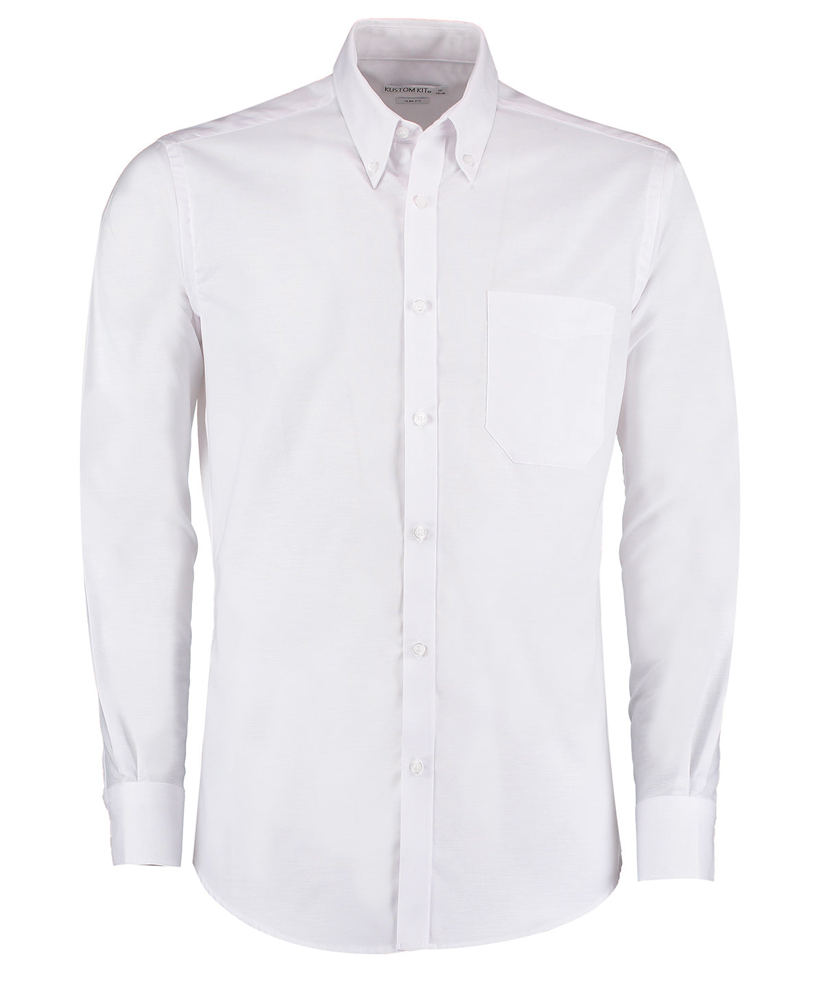 Kustom Kit - Slim fit workwear Oxford shirt long-sleeved (slim fit) - KK184