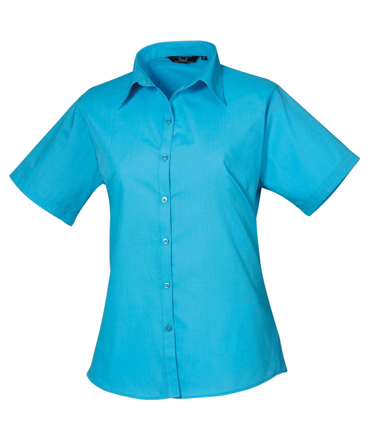 Premier - Women's short sleeve poplin blouse - PR302
