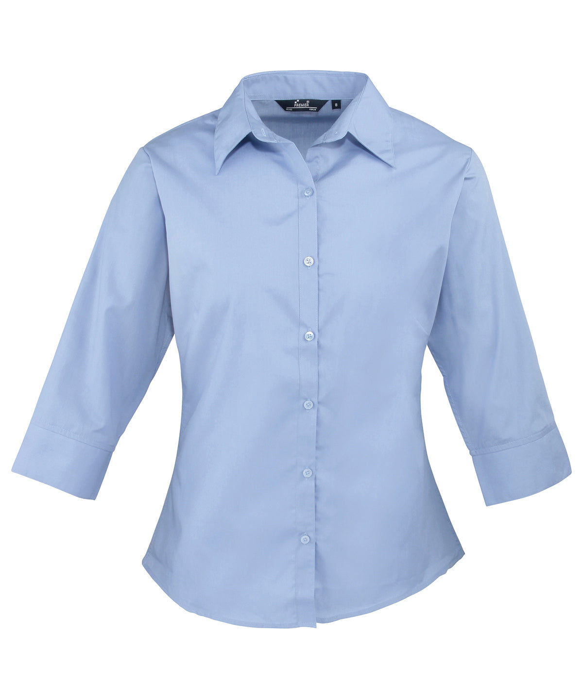 Premier - Women's ¾ sleeve poplin blouse - PR305