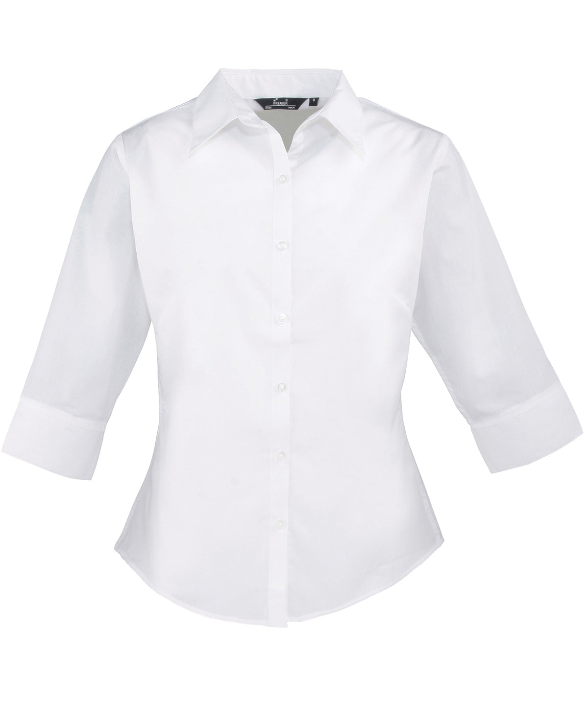 Premier - Women's ¾ sleeve poplin blouse - PR305