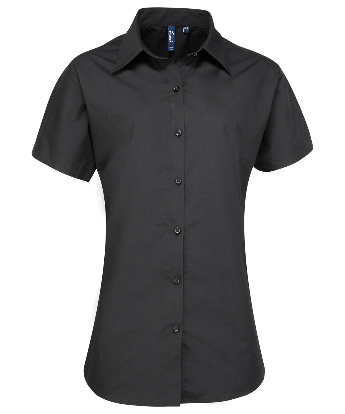 Premier - Women's supreme poplin short sleeve shirt - PR309