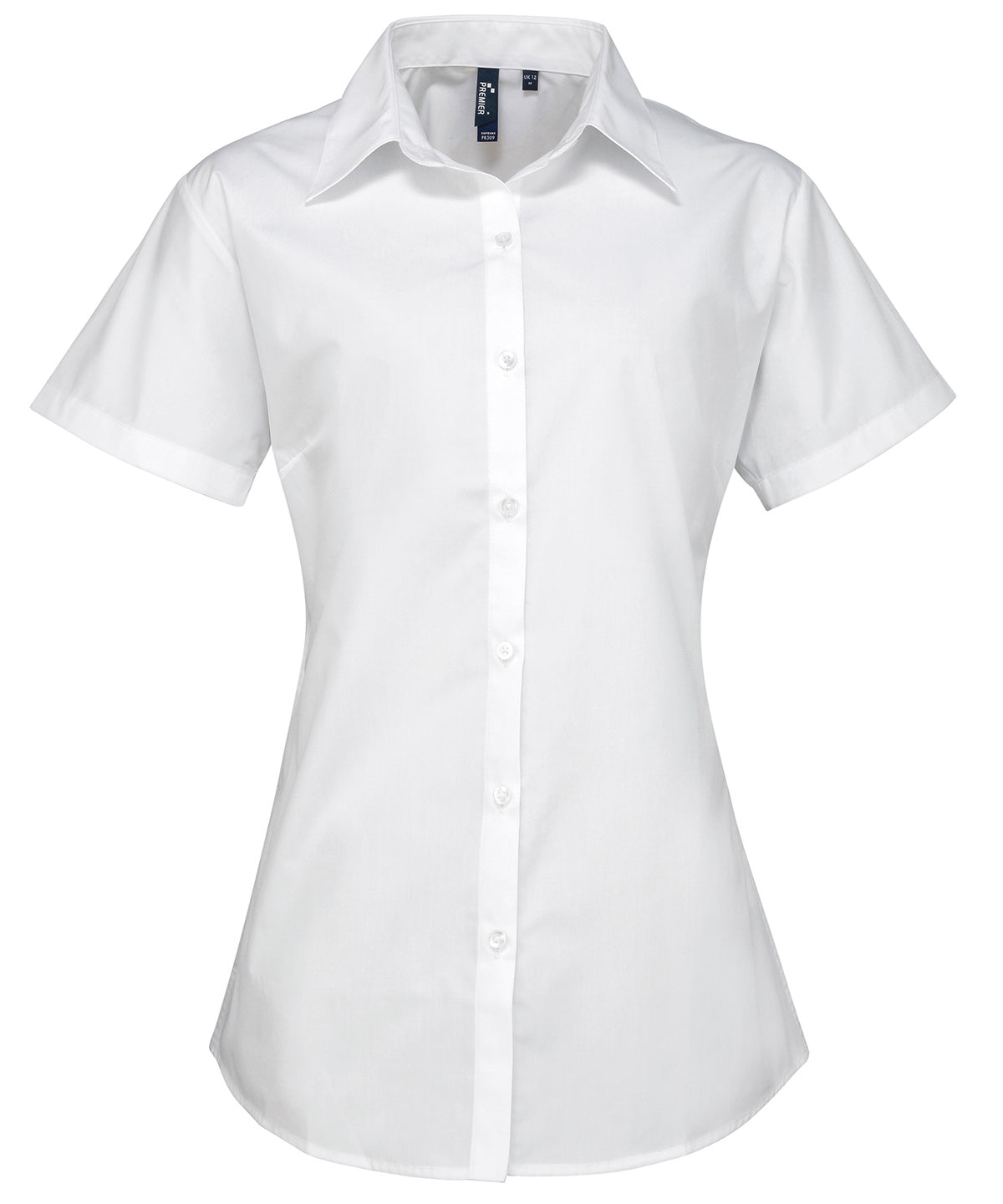 Premier - Women's supreme poplin short sleeve shirt - PR309