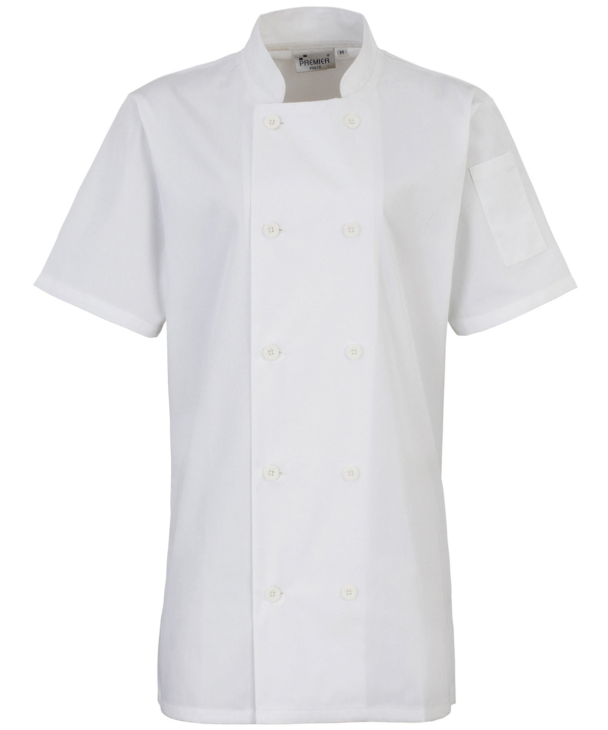 Premier - Women's short sleeve chef's jacket - PR670