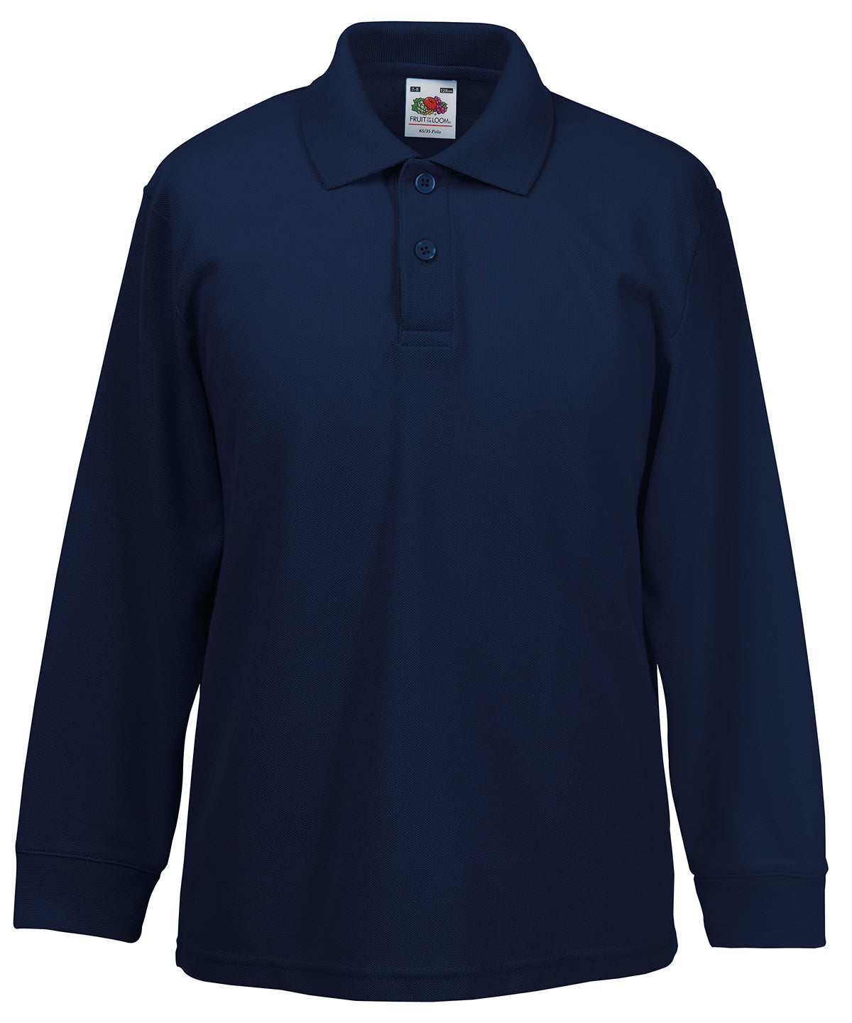 Fruit of the Loom - Kids long sleeve 65/35 polo - SS320
