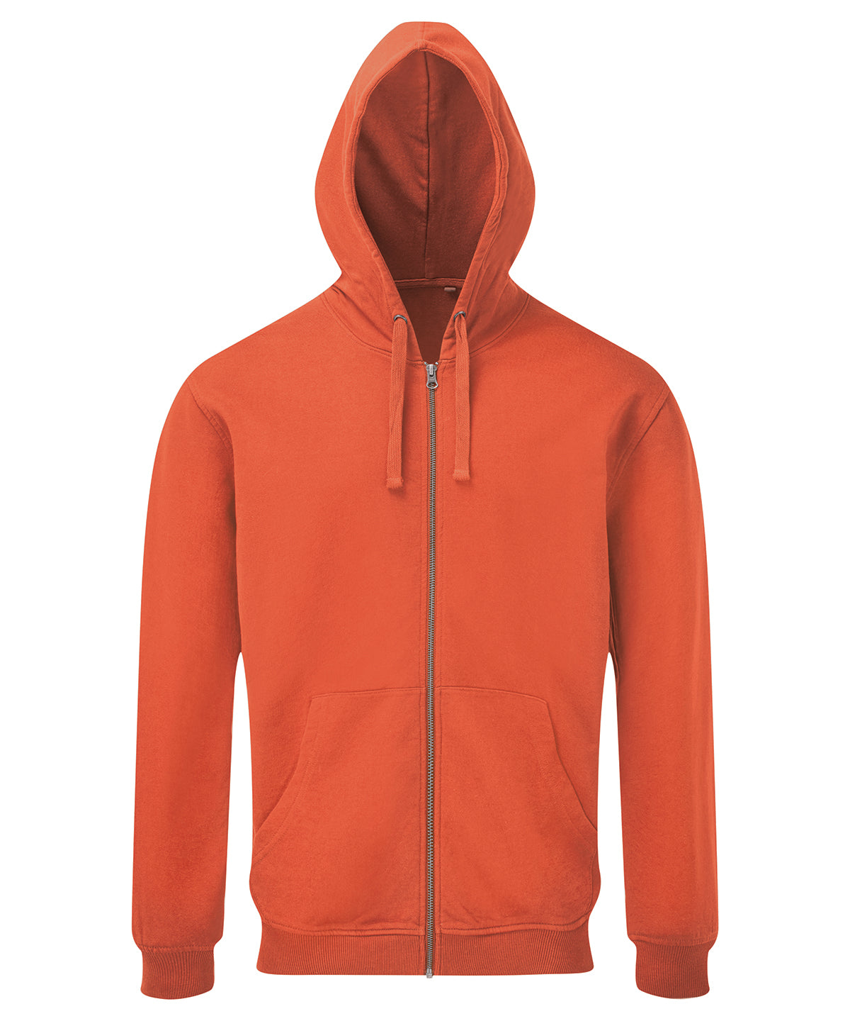 Asquith & Fox - Men's coastal vintage wash loop back zip through hoodie - AQ046