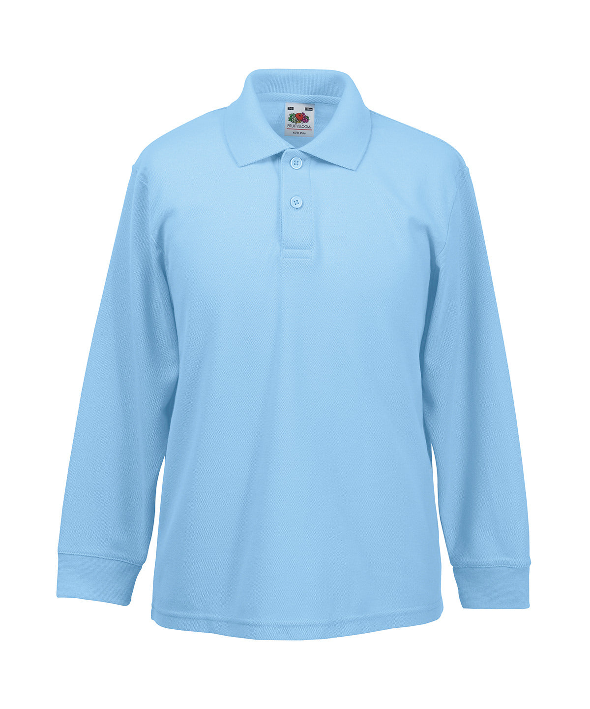 Fruit of the Loom - Kids long sleeve 65/35 polo - SS320