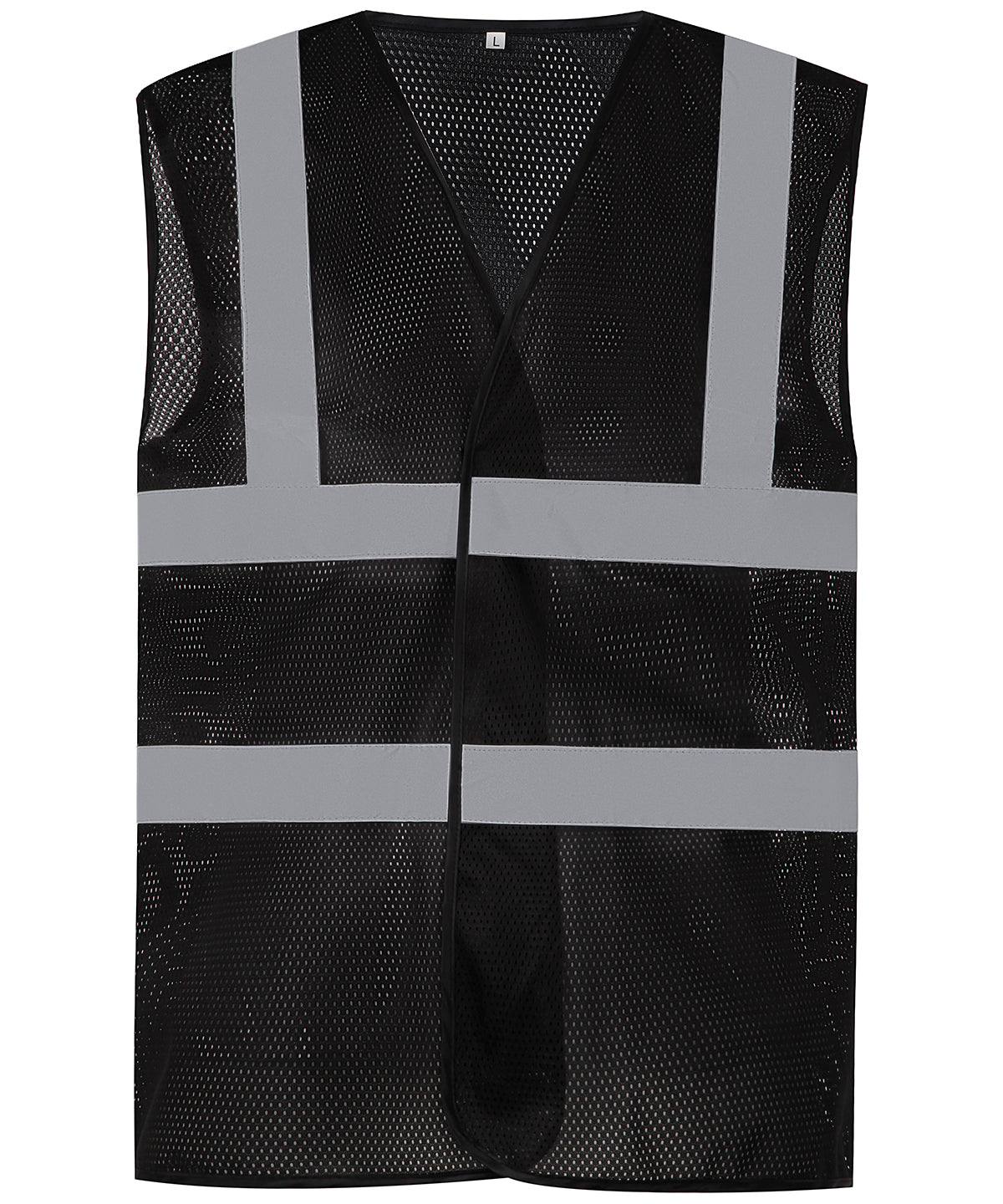 Yoko - Top cool open mesh 2-band-and-braces waistcoat (HVW120) - YK006