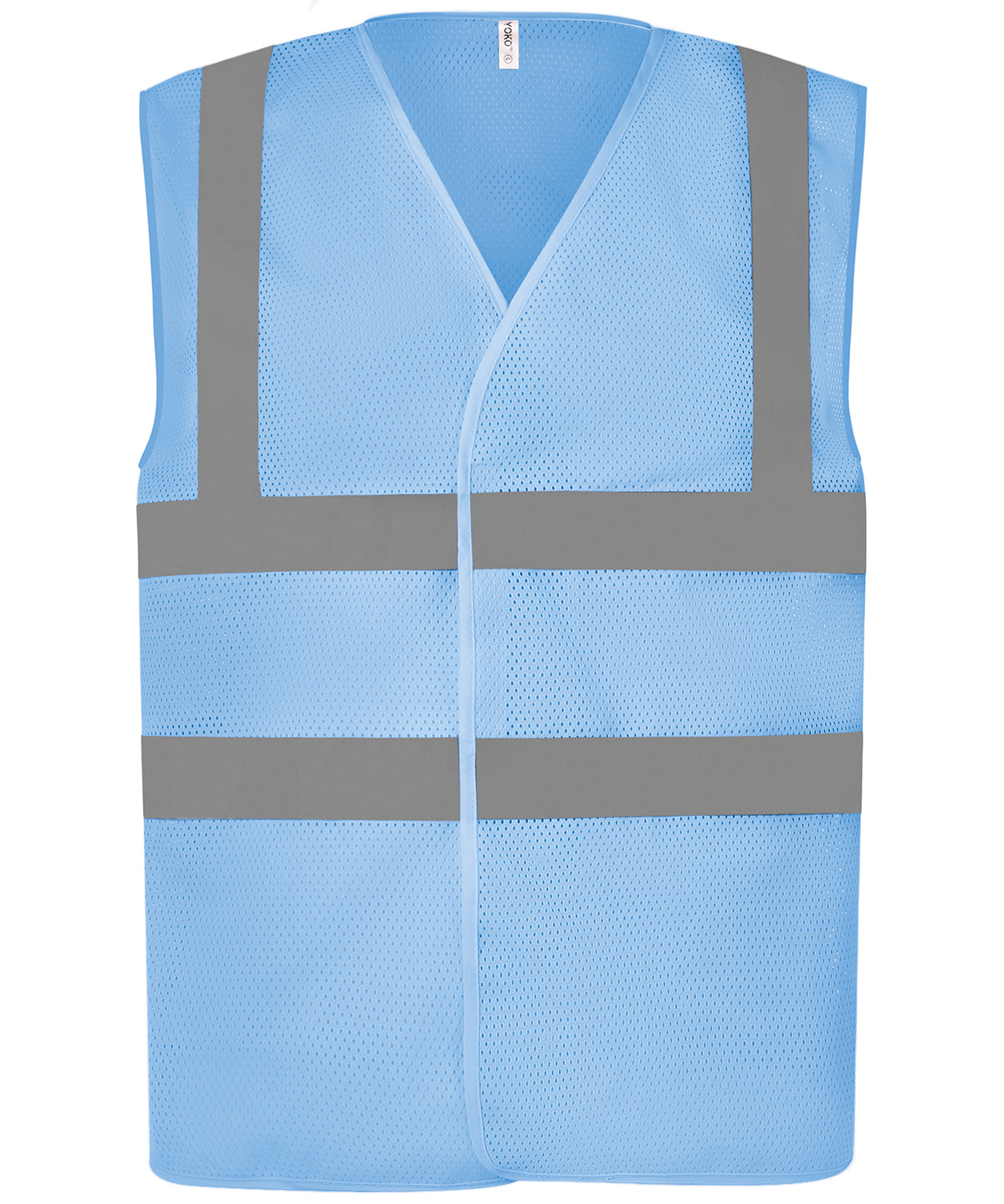 Yoko - Top cool open mesh 2-band-and-braces waistcoat (HVW120) - YK006