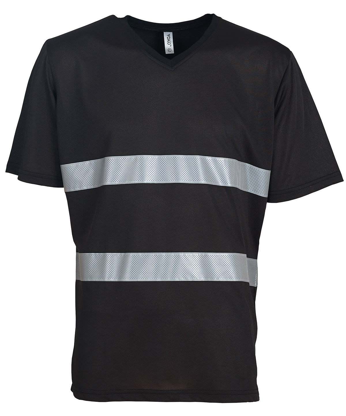 Yoko - Hi-vis top cool super light v-neck t-shirt (HVJ910) - YK018