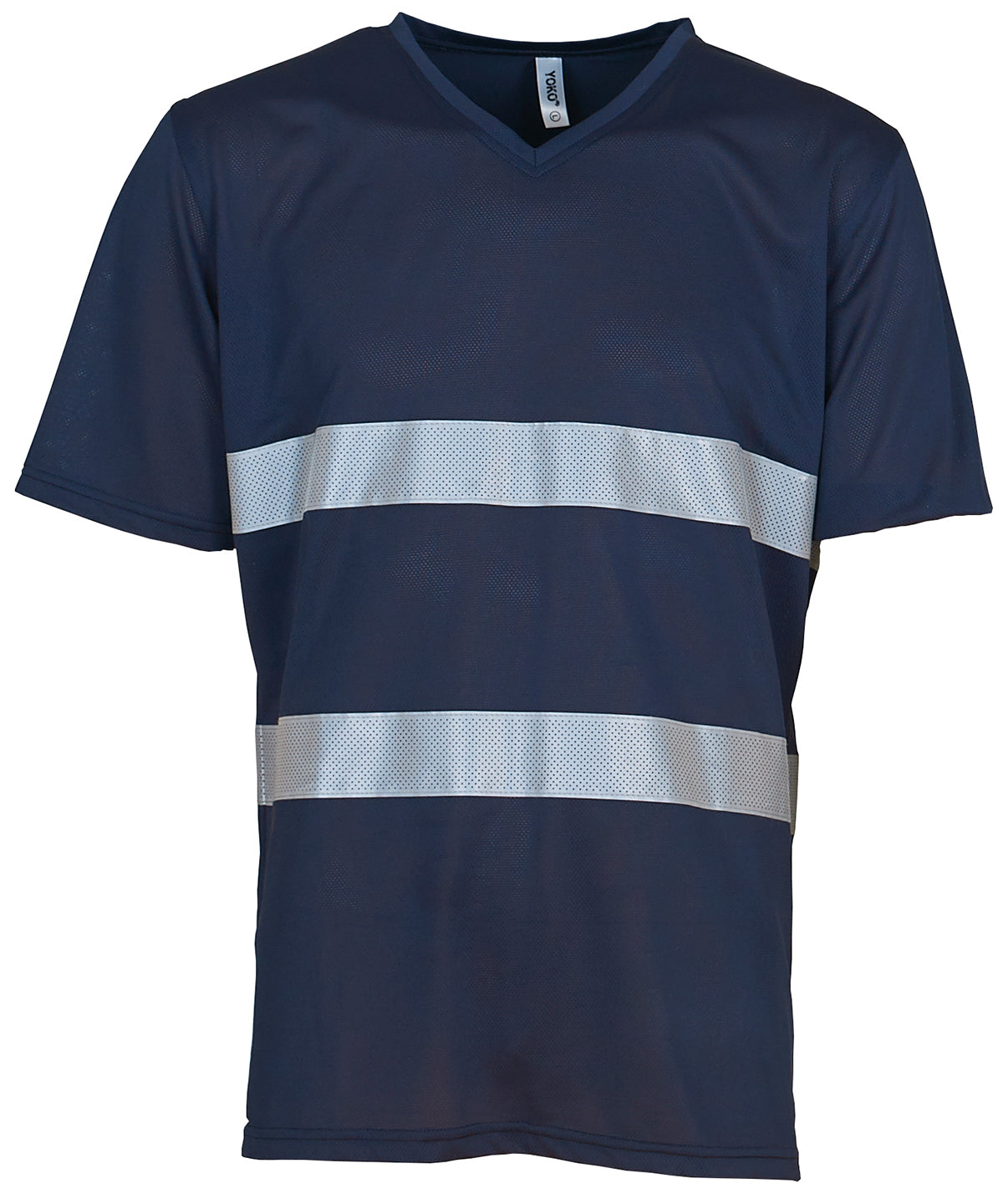 Yoko - Hi-vis top cool super light v-neck t-shirt (HVJ910) - YK018