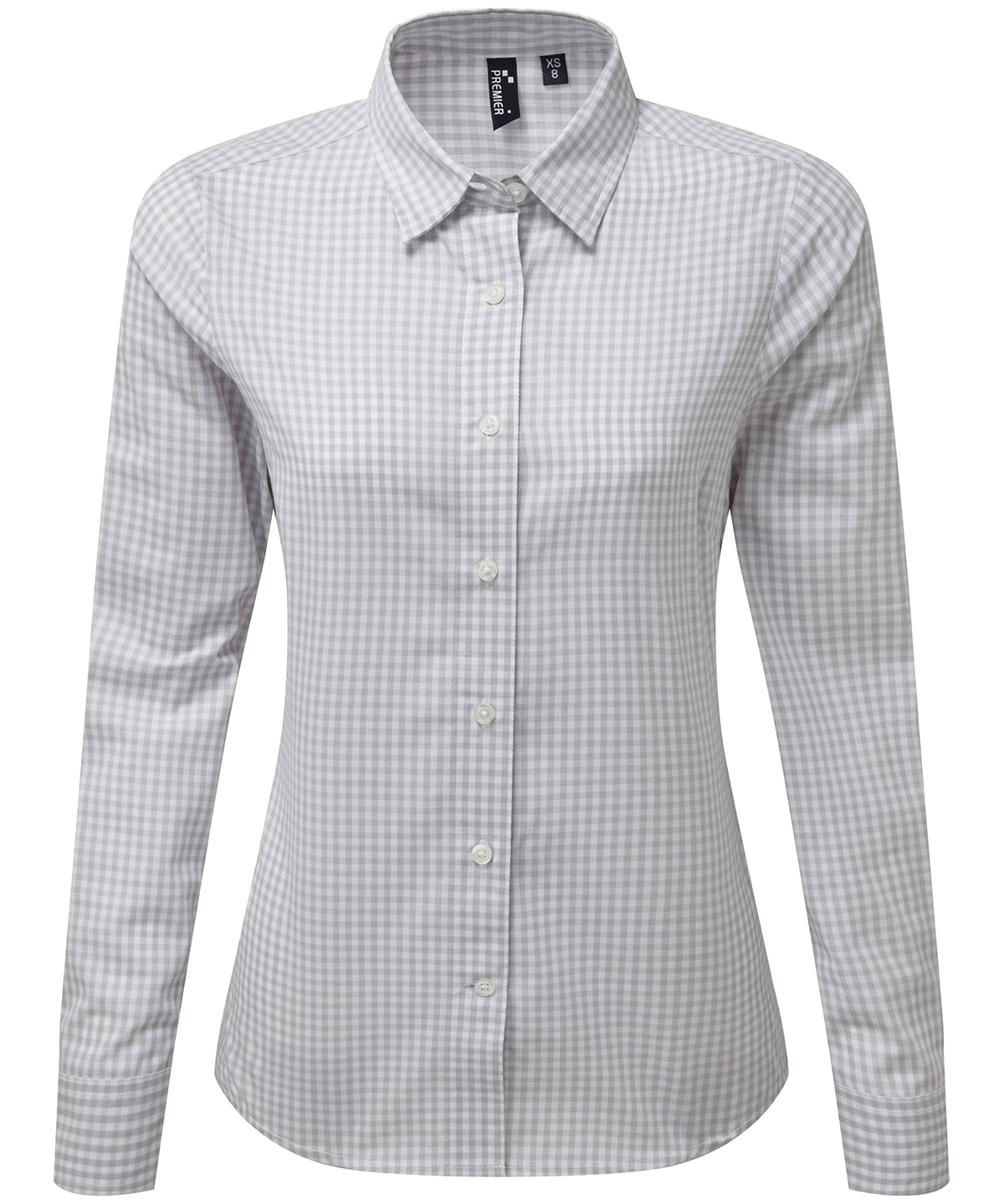 Premier - Women's Maxton check long sleeve shirt - PR352