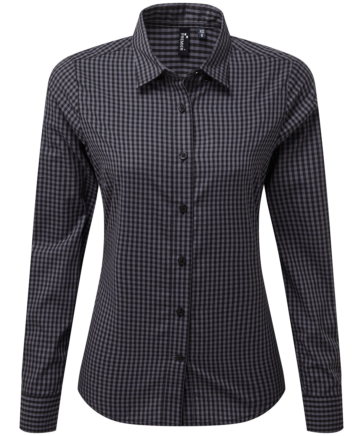 Premier - Women's Maxton check long sleeve shirt - PR352