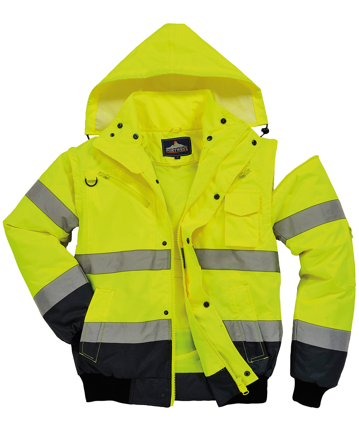 Portwest - Hi-vis contrast bomber jacket (C465) - PW013