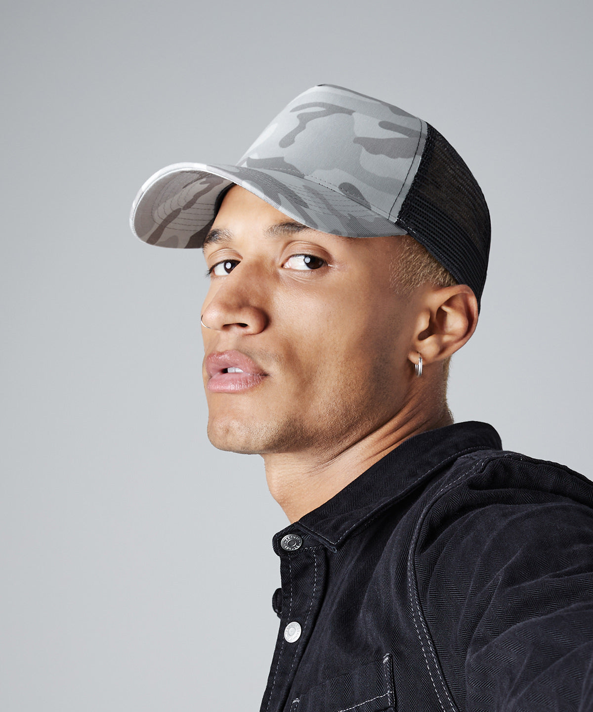 Beechfield - Camo snapback trucker - BC694