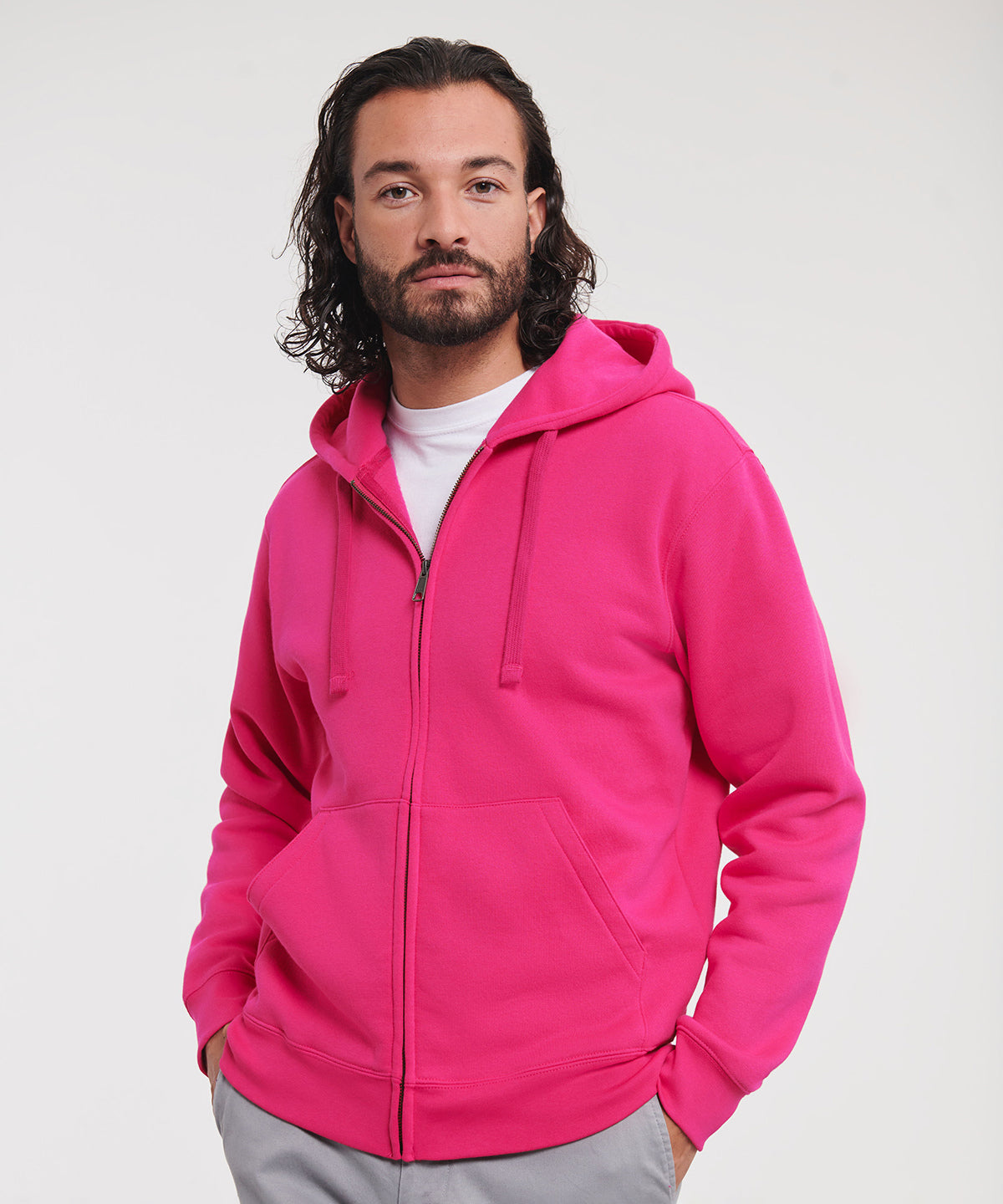 Russell Europe - Authentic zipped hooded sweat - J266M