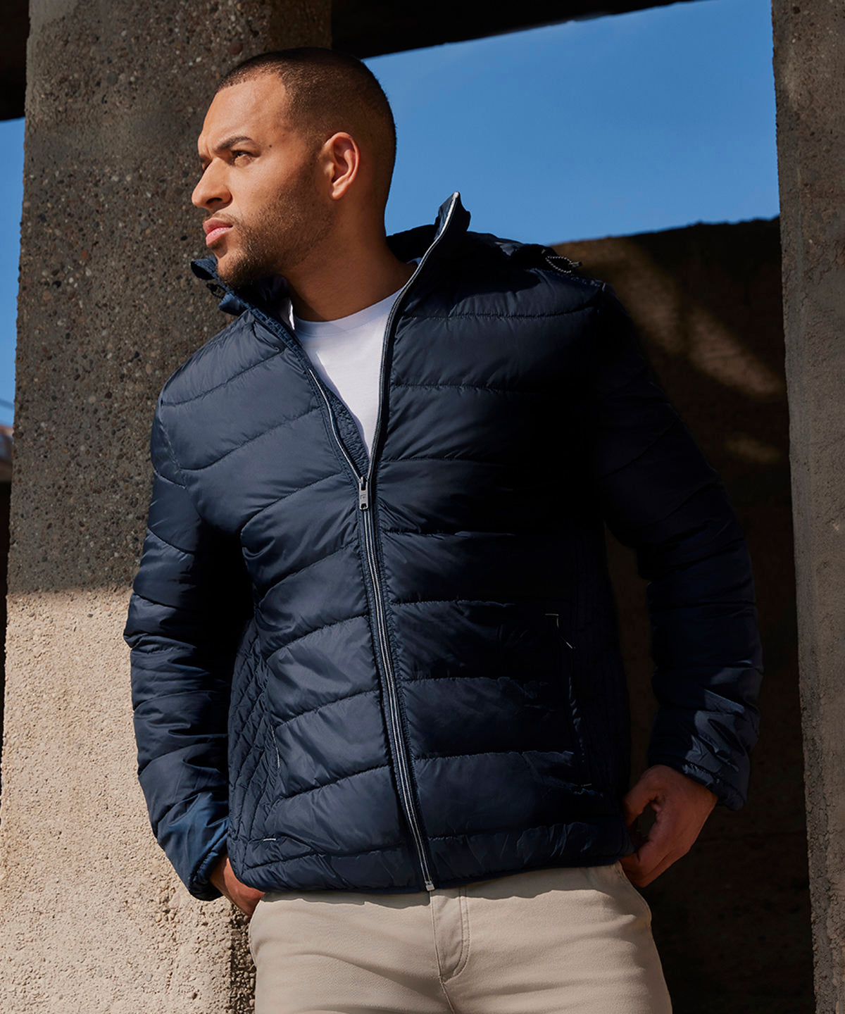 Russell Europe - Hooded Nano jacket - J440M