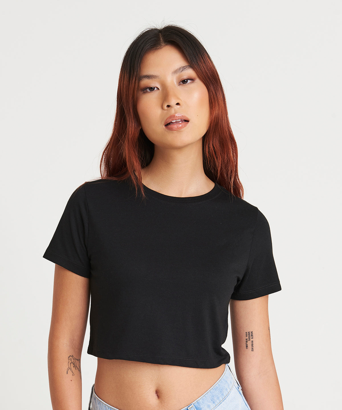 AWDis Just T's - Women's triblend cropped T - JT006