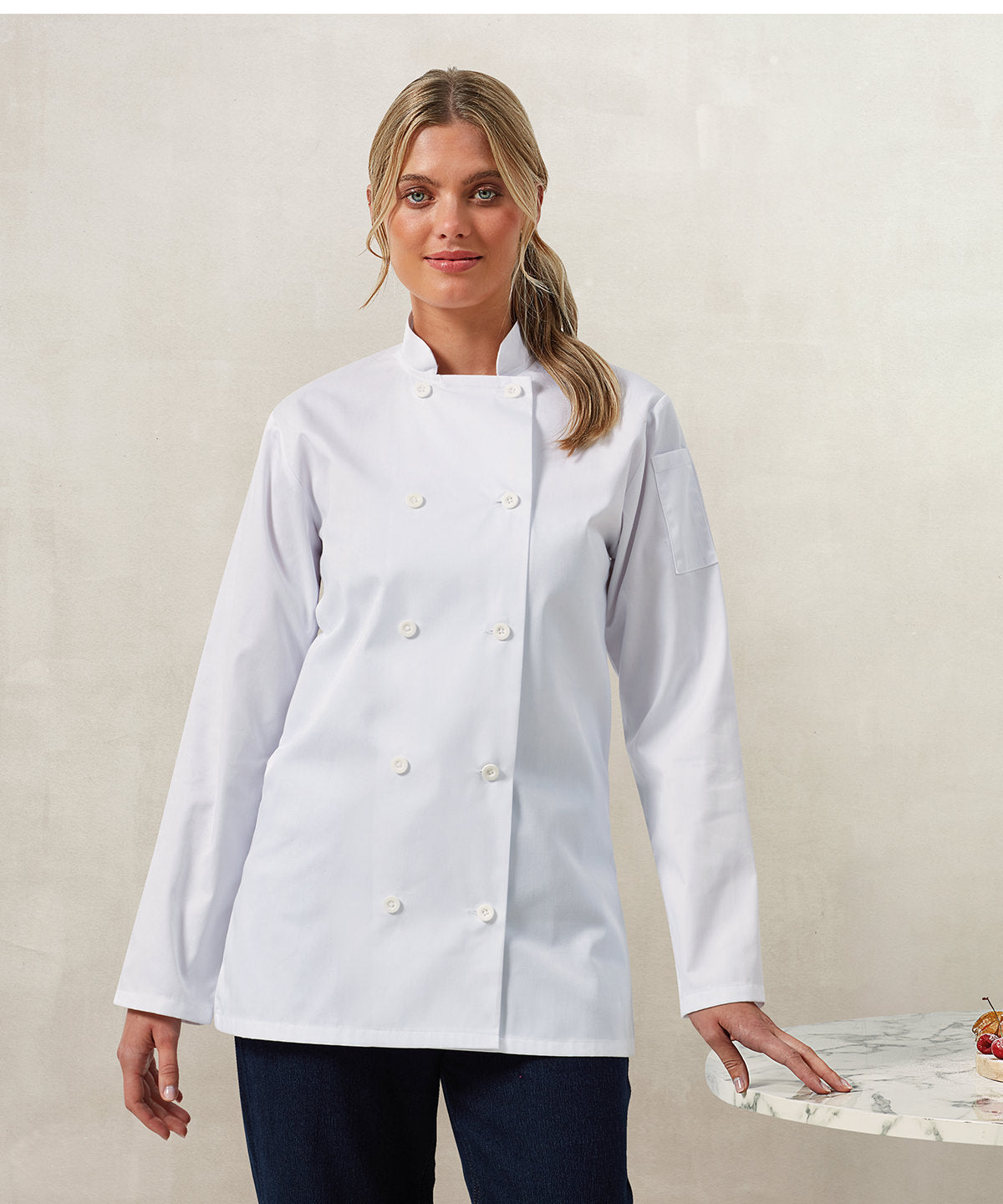 Premier - Women's long sleeve chef's jacket - PR671
