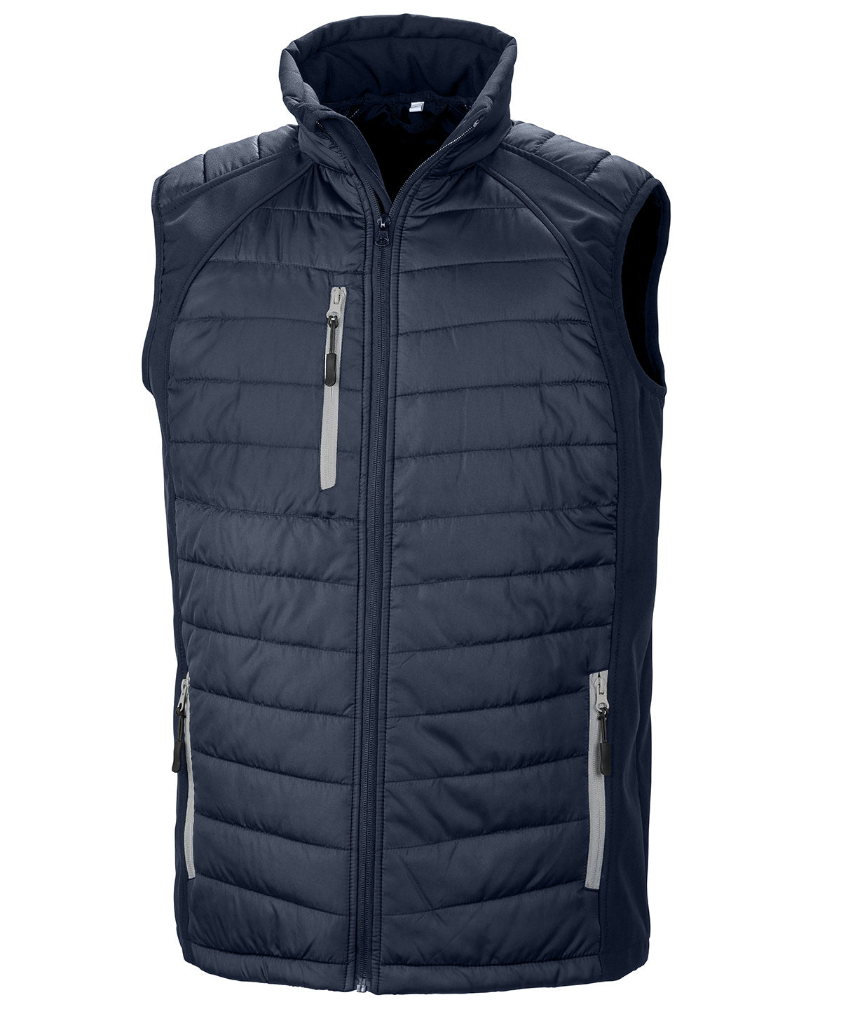Result Genuine Recycled - compass padded softshell gilet - R238X