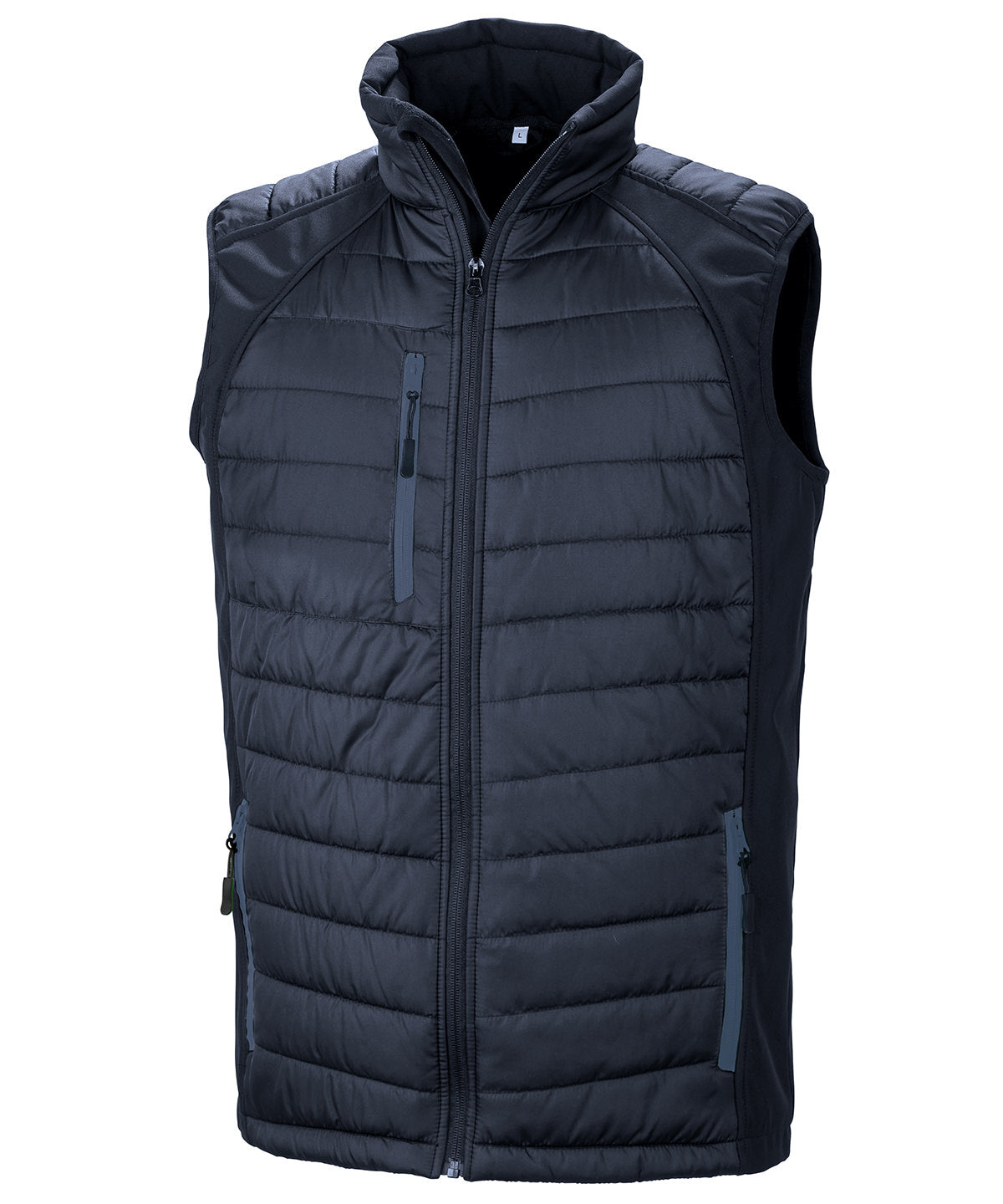 Result Genuine Recycled - compass padded softshell gilet - R238X