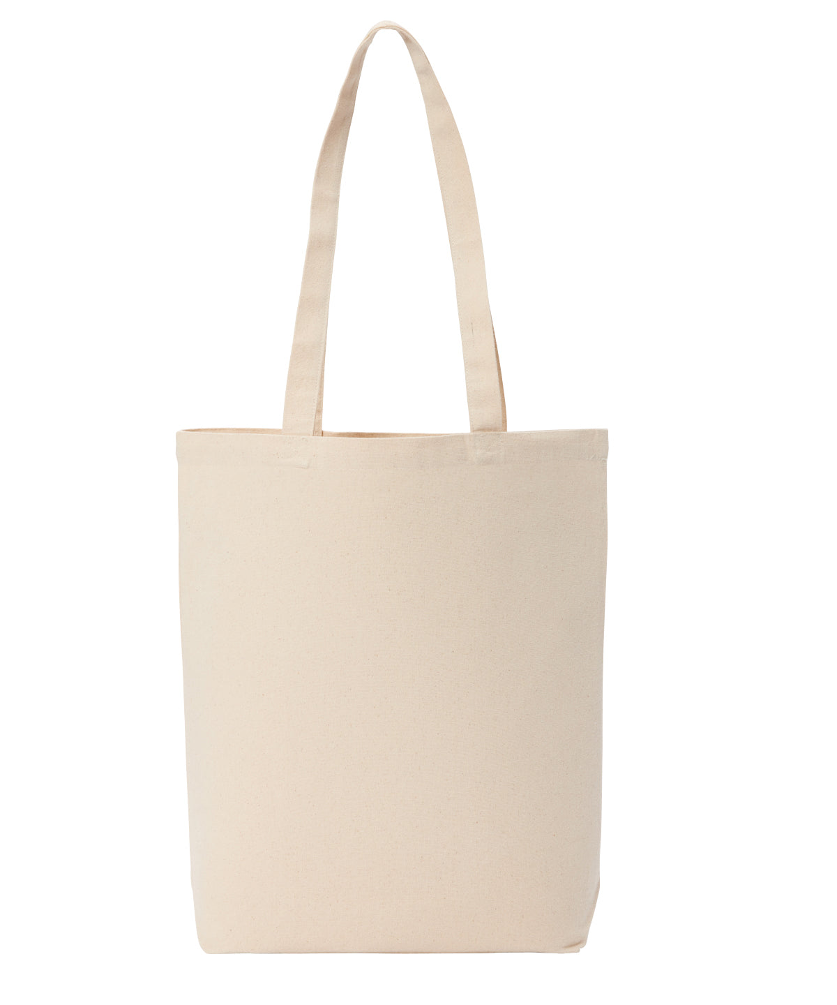 Nutshell® - Recycled premium canvas ‘flat base’ shopper - RL660