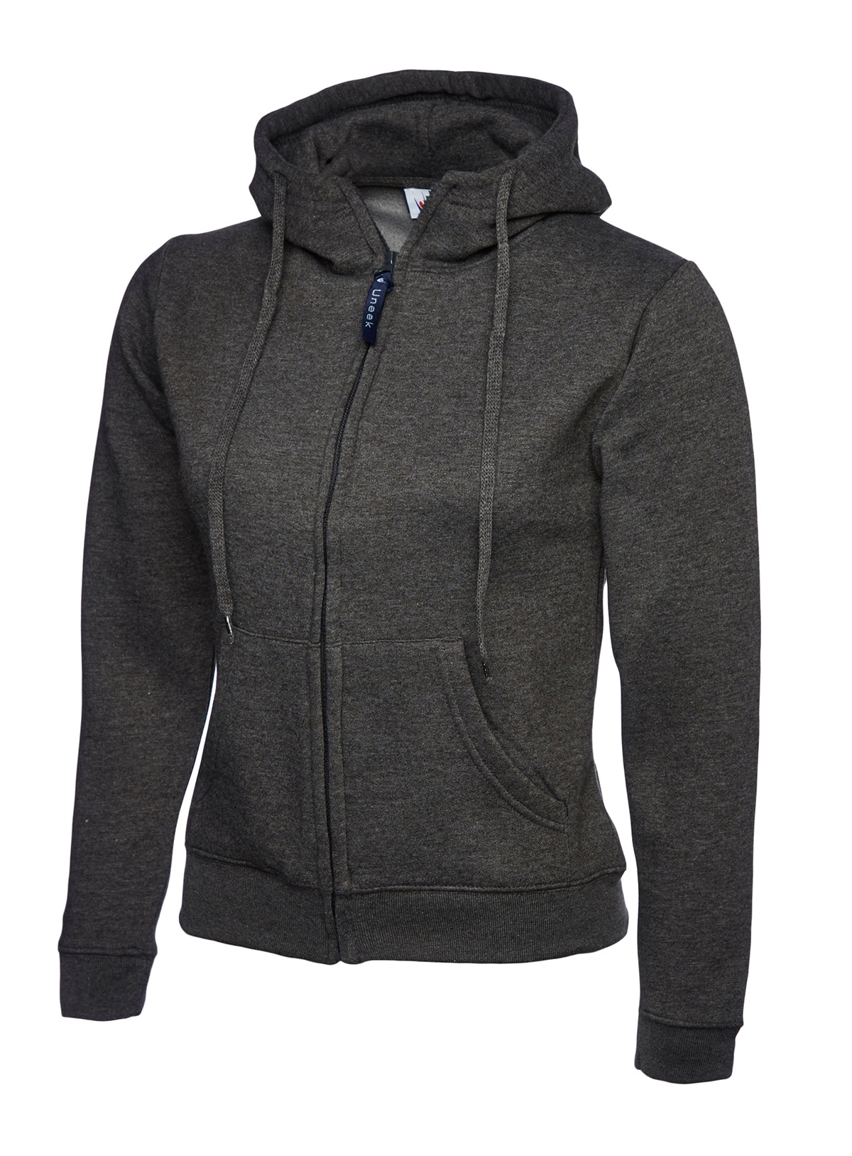 Uneek - Ladies Classic Full Zip Hooded Sweatshirt - UC505